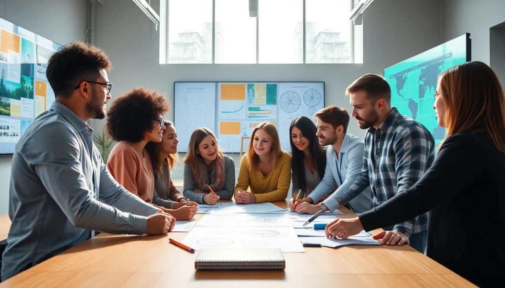 Producing a vibrant commercial video production with a collaborative team in a modern studio setting.