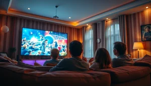 สัมผัสประสบการณ์ ดูหนังออนไลน์ ในห้องนั่งเล่นอบอุ่น และจอหนังขนาดใหญ่