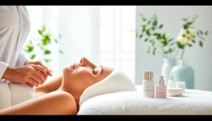 Experience the rejuvenating RejuvaGlow Facial in a serene spa environment.