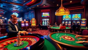 Experience the excitement of gambling at https://vua99.day/ with engaging casino tables and vibrant slot machines.