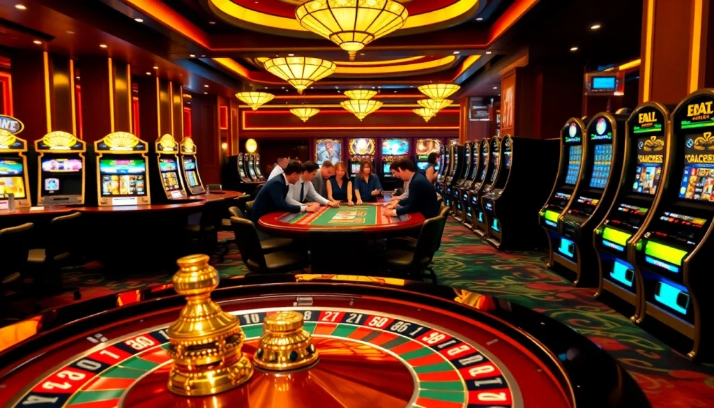Experience the thrill of gambling at https://kjc686.com/ with vibrant casino games and atmosphere.