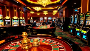 Experience the thrill of gambling at https://kjc686.com/ with vibrant casino games and atmosphere.