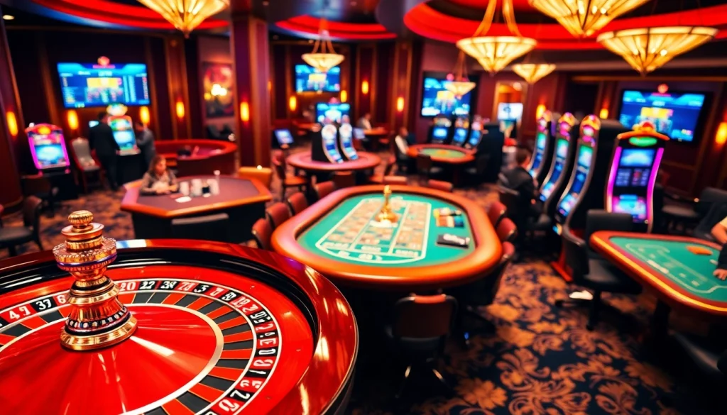 Experience the excitement of gambling at https://luck8.name/ with poker tables, roulette, and slot machines.