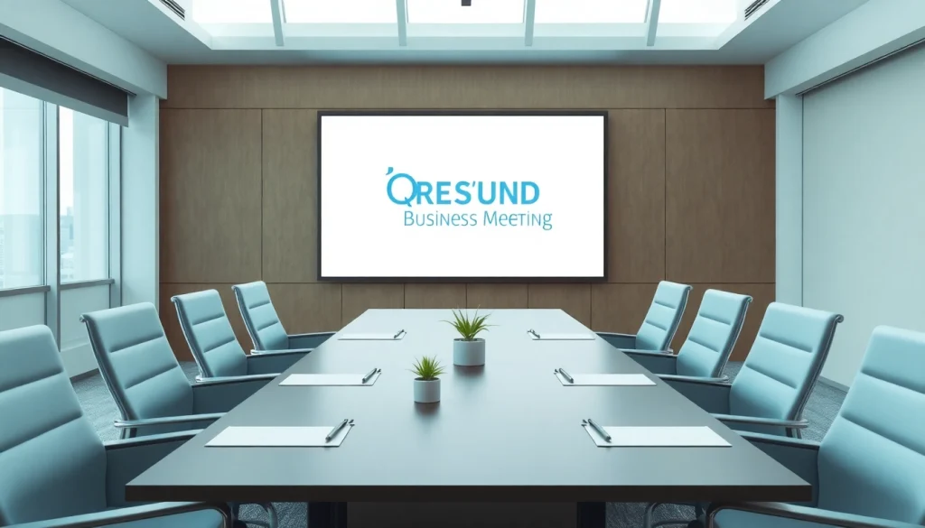 Engaging business meeting environment at https://oresundbusinessmeeting.se enhancing productivity.