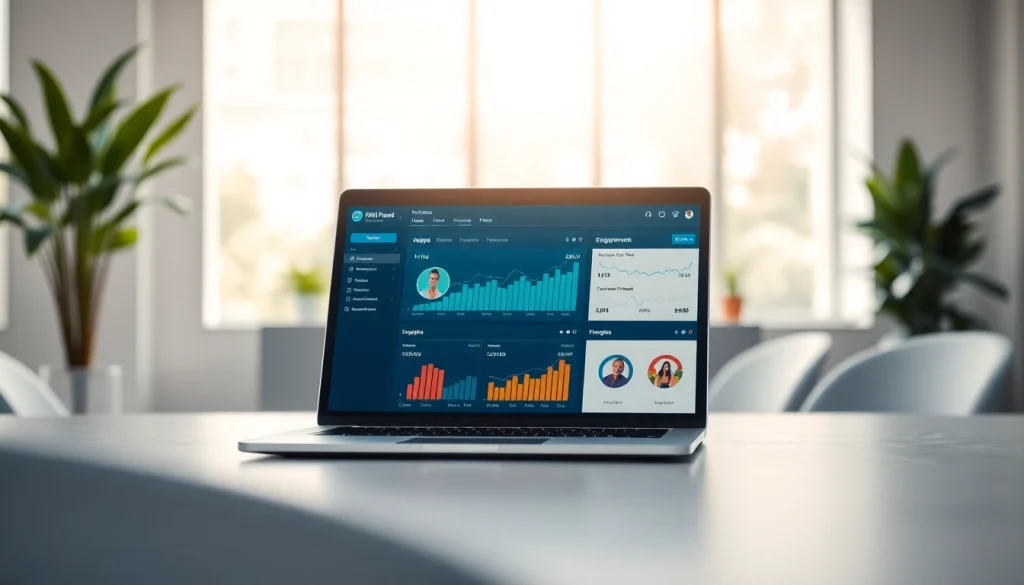 Engaging interface of Instagram smm panel illustrating analytics and growth metrics.