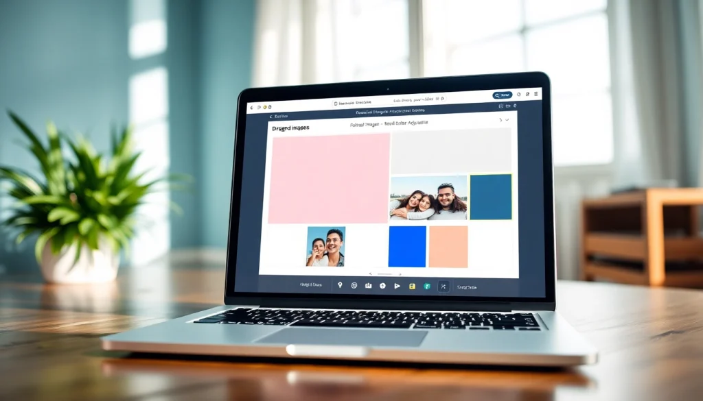 Transform images effortlessly with the image square maker interface highlighting user-friendly features.