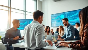 Engaged users exploring Kamino Finance's DeFi capabilities on Solana, showcasing modern financial strategies.