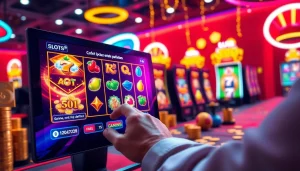 Walettoto, pengalaman menarik bermain slot online dengan antarmuka yang dinamis dan warna cerah.