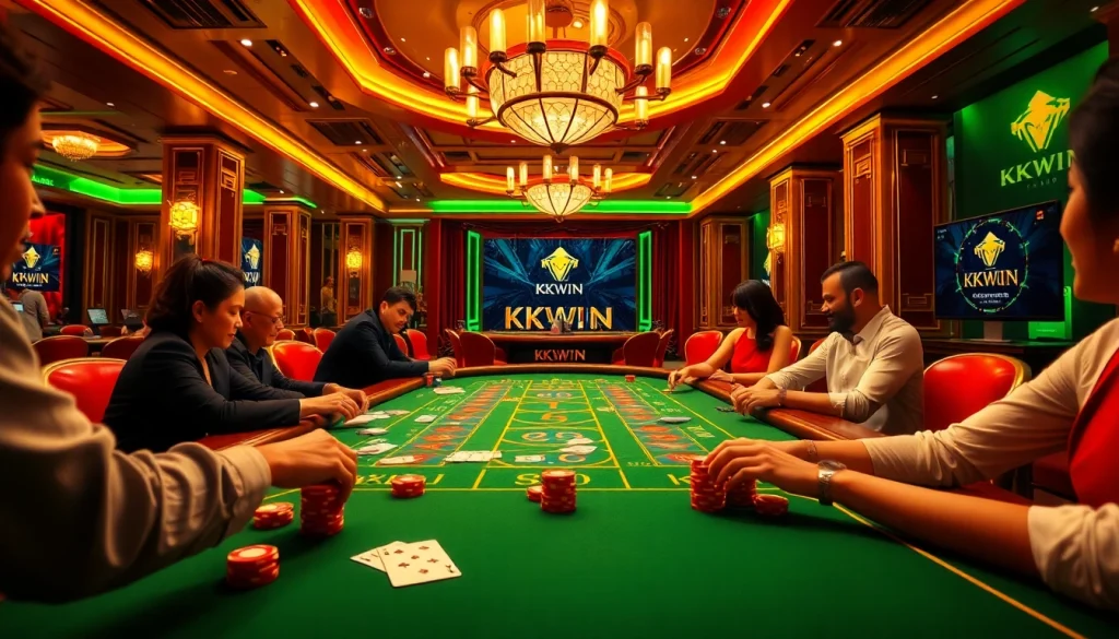 Experience the thrill of Baccarat at kkwin com with exciting gaming action and elegant casino ambiance.