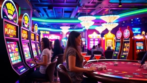 Experience the thrill of gaming at https://casinodeets.com with lively players and vibrant casino elements.