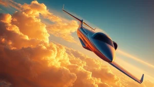 Experience the luxury of travel with https://flymarquis.com, showcasing a private jet in flight.