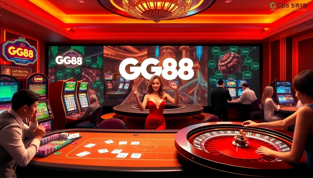 Experience excitement at GG88 with vibrant casino games and thrilling action.