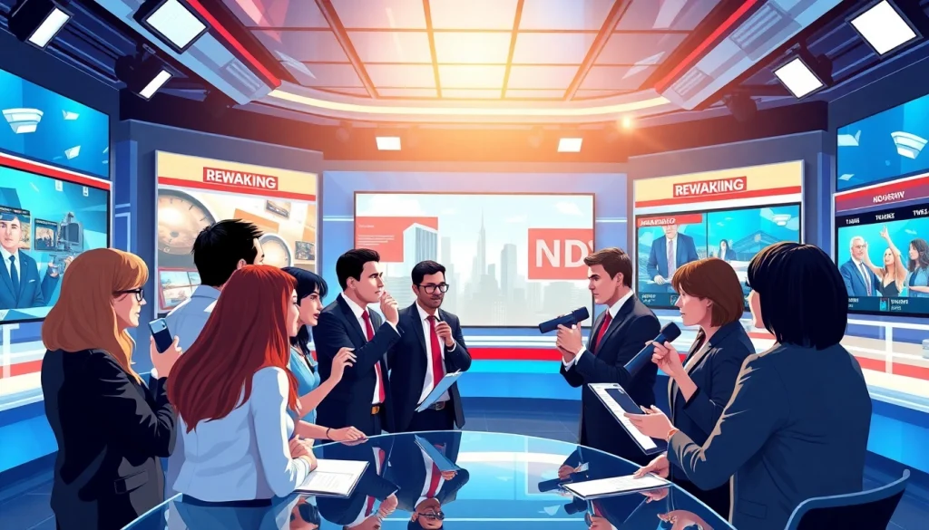 Read engaging news updates at https://news-parade.com.ua in a lively newsroom setting.