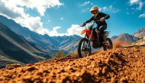 Motorbike rider navigating a rugged terrain, embodying adventure at https://relevance.com.ua