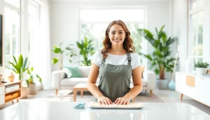 Enhance your space with a professional Cleaning service transforming a bright living room.