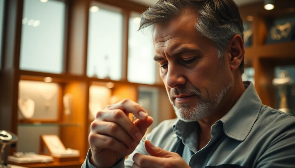 Juwelier Hannover zeigt exklusive Schmuckstücke in einem eleganten Geschäft.