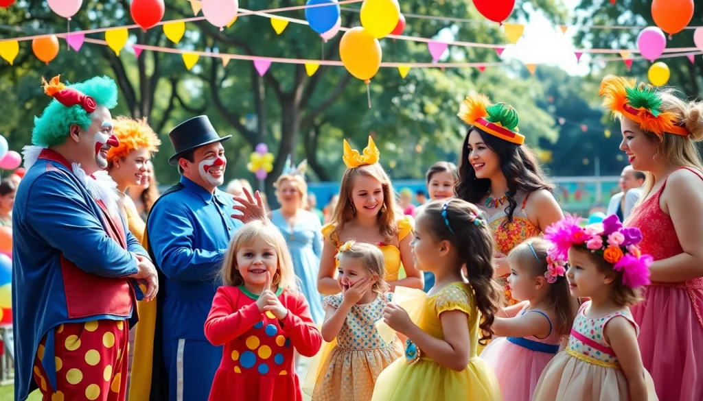 Engage with entertainers at https://www.tcspecialentertainment4u.com lively party scene.