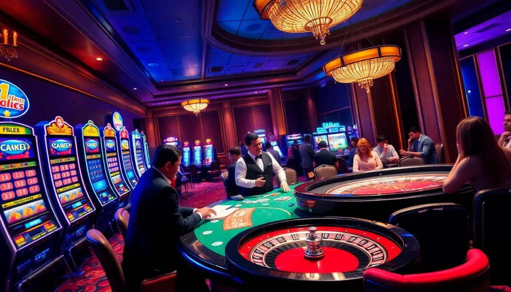 Experience the excitement of gambling at https://xx88casino.com with vibrant slot machines and poker tables.