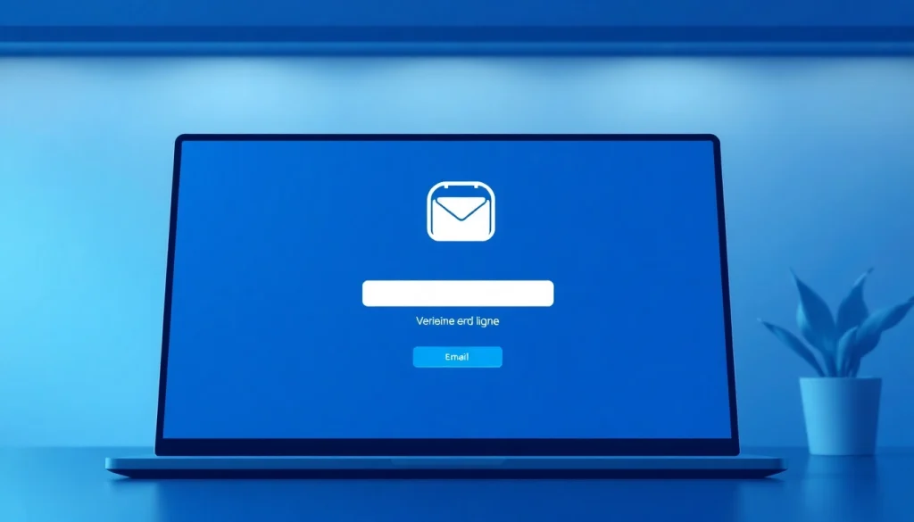 Vérification d'email en ligne, interface intuitive affichant des résultats précis et instantanés.