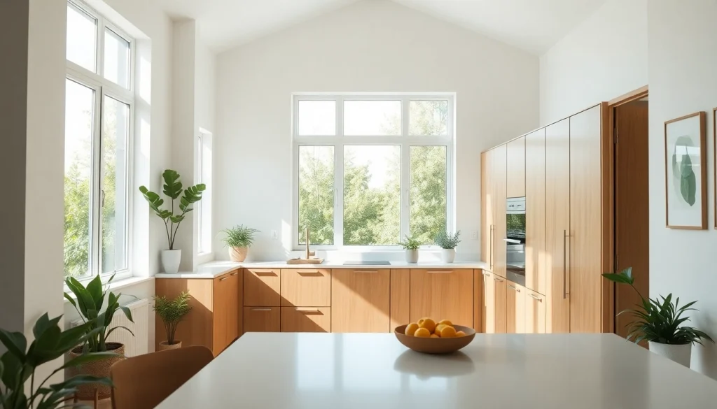 Showcasing a beautiful Home renovation in a bright, modern kitchen with stylish design and natural light.