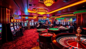 Experience thrilling gameplay at MMOO with engaging slot machines and live table games.