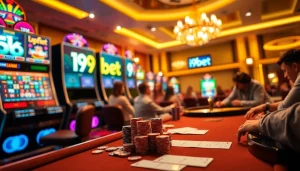 Experience thrilling casino action at i9bet with vibrant games and professional players.