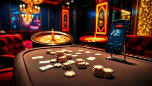 Engage in high-stakes gambling at F168 with vibrant casino tables and high-quality gaming.