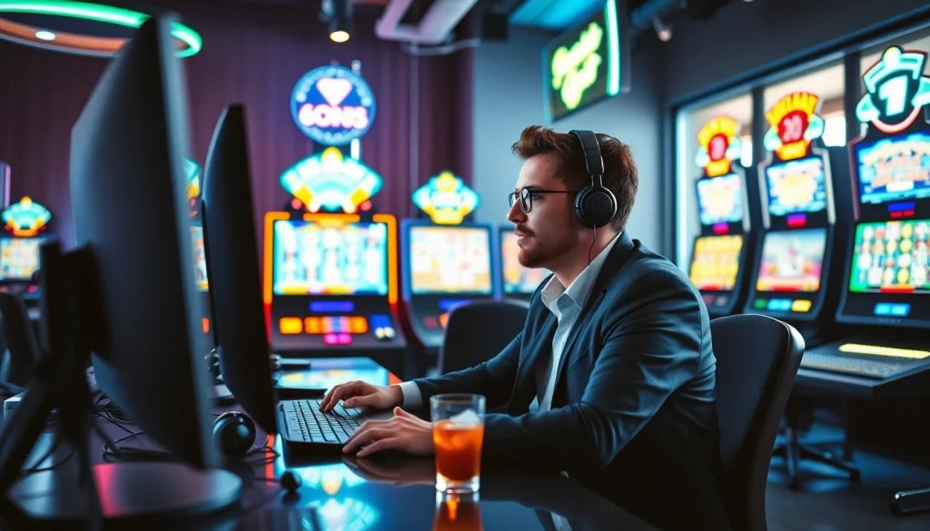 Permainan petani toto di lingkungan perjudian online yang modern dan menarik.