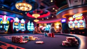 Experience the thrill of the best online casinos in Saskatchewan with vibrant gaming scenes and lively atmosphere.