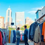 Discover Dry cleaners near me offering professional services in a vibrant urban environment.