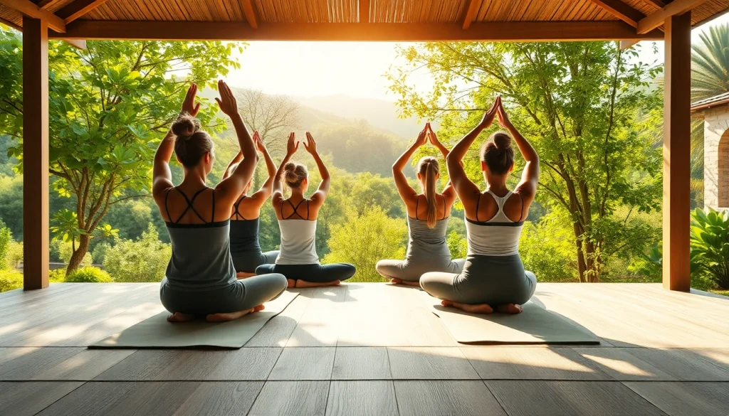 orbitnix.com에서 평화로운 요가 세션의 아름다운 순간을 포착한 모습