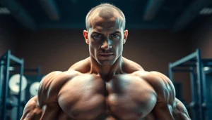 Bodybuilder emphasizing strength and muscle definition in the context of uk sarms.