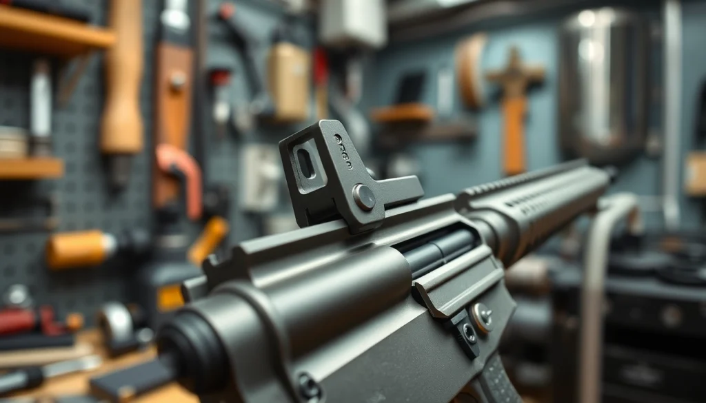 Installing a super safety trigger on an AR-15, showcasing its design and quality.