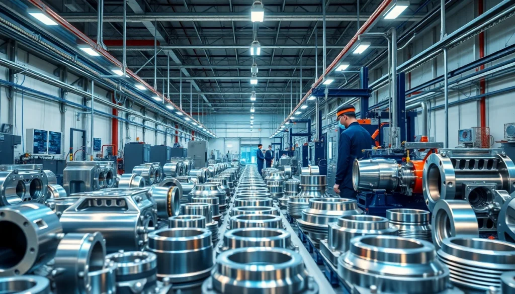 Aluminum chromating Malaysia process in a modern diecasting facility.