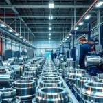 Aluminum chromating Malaysia process in a modern diecasting facility.