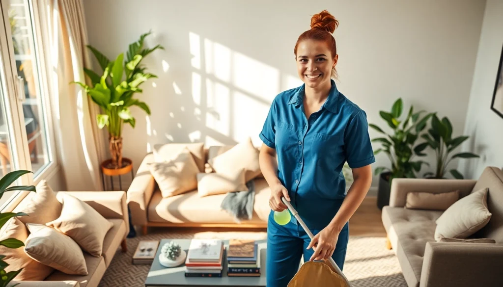 Engage with our professional cleaning service for a pristine and serene home environment.