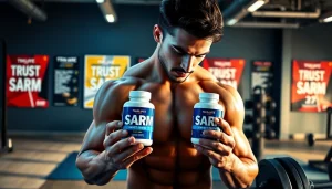 Examine high-quality uk sarms in a modern gym setting to enhance athletic performance.