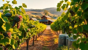 Vibrant vineyards and charming community in Clarksburg, CA, showcasing the area's beauty and winemaking heritage.