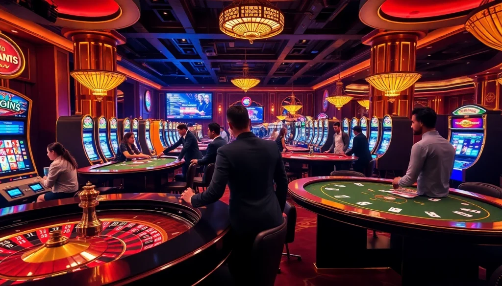 Enjoying thrilling games at a reputable casino, promoting nhà cái uy tín with high-quality betting options.