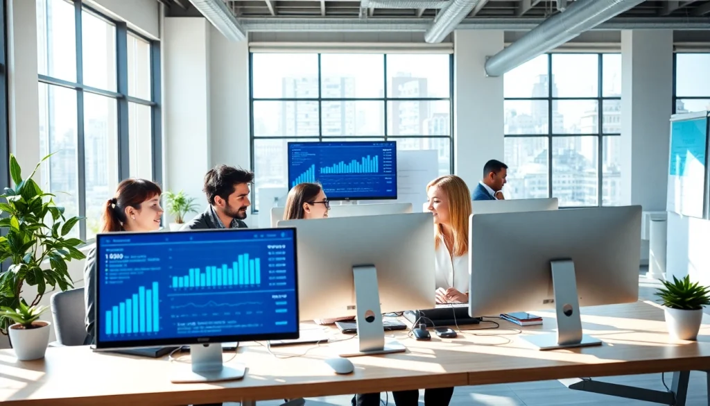 An engaging workspace showcasing 1cplatform's innovative features and collaboration tools.