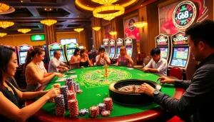 Experience the thrill of gambling with Gk88's vibrant casino atmosphere and engaging gameplay.