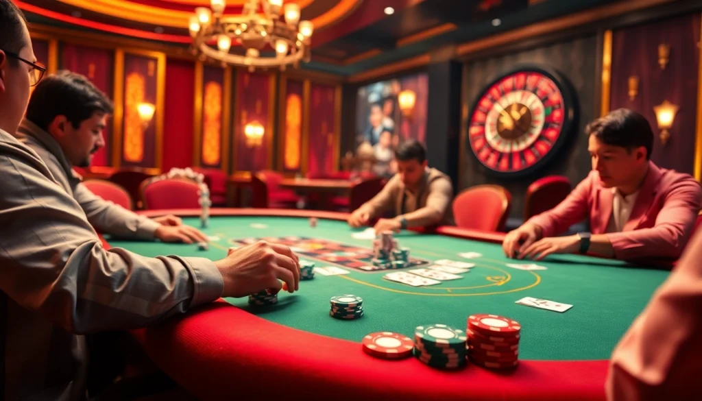Experience high-stakes gambling at https://rr88.navy/ with engaging poker games and vibrant casino visuals.
