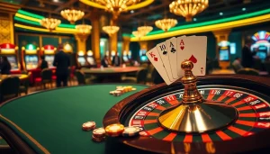 Increase winnings with engaging gameplay at MK8.COM in a luxurious casino setting.