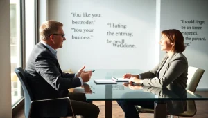 business coach near me providing personalized guidance in a professional office setting