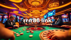 Experience the excitement of rr88 link at our vibrant casino, featuring roulette, slot machines, and poker games.