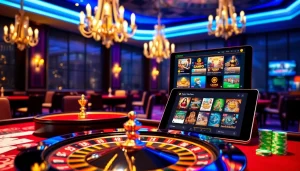 Experience the excitement of trang chủ sa88 with casino tables and vibrant betting elements.