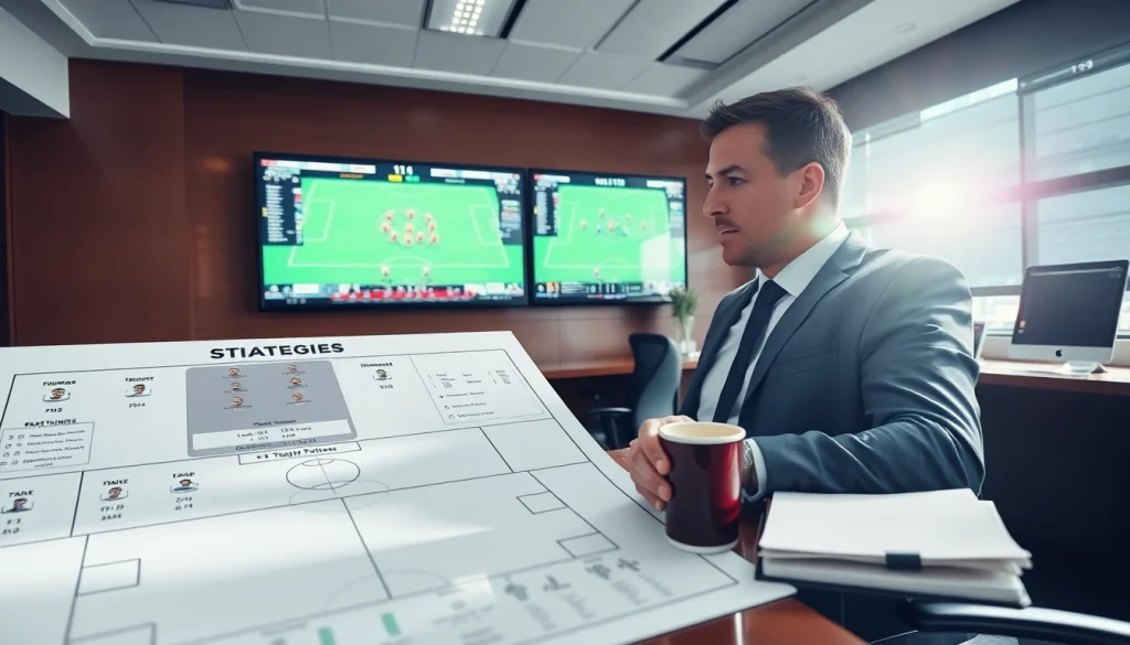 ติดตามฟุตบอลคืนนี้ ด้วยการวิเคราะห์ของโค้ชฟุตบอลในสำนักงานทันสมัย