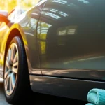 Experience the best car detailing Chattanooga TN with a professional vehicle glistening in natural light.