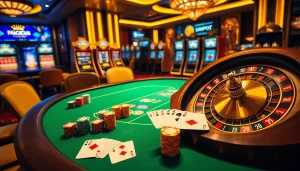 Experience thrilling moments at the poker table with stakes at https:/sc88.bz/ featuring colorful chips and cards.