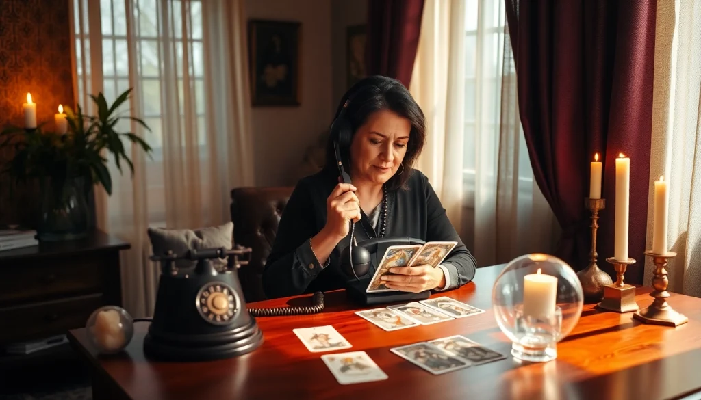 落ち着いた占いの部屋で信頼できる電話占い 当たるを体験してください。